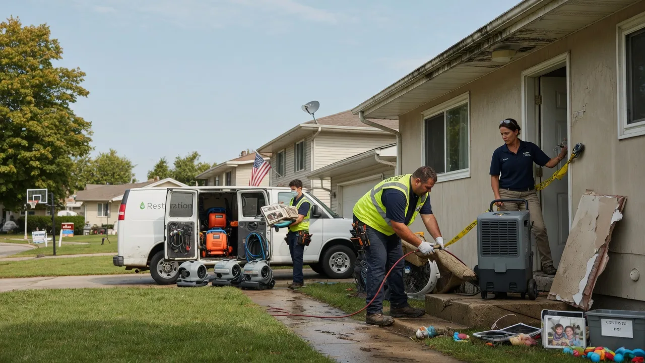 Water Damage Restoration in Germantown, WI near me